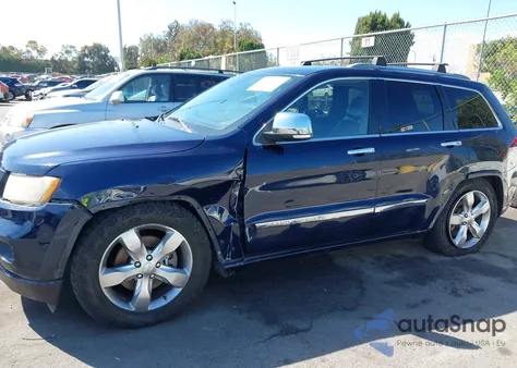 2012 Jeep Grand Cherokee Overland from USA, damaged, VIN 1C4RJFCT8CC347656
